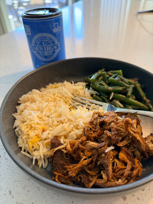 Island Heat Pulled Jerk Chicken