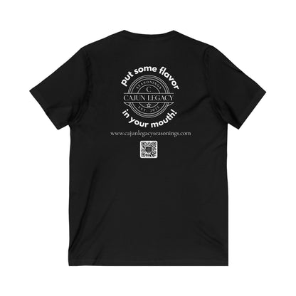 Spice Babe V-Neck Tee - Fun Graphic Shirt for Food Lovers, Perfect for Gifts, Date Nights, and Casual Outfits, Spicy Apparel, Trendy Wear